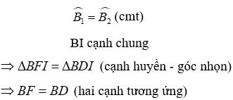 Trắc nghiệm Tính chất ba đường phân giác của tam giác