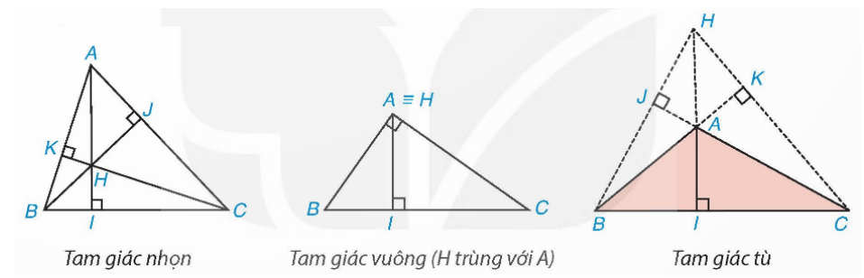 Tính chất của ba đường cao trong tam giác là gì lớp 7 (chi tiết nhất)