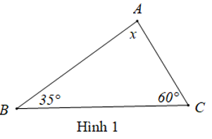 Tính số đo góc trong tam giác dựa vào định lí tổng ba góc trong một tam giác (cách giải + bài tập)