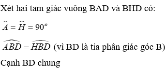 Trắc nghiệm Các trường hợp bằng nhau của tam giác vuông