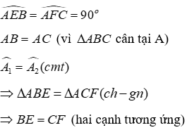 Trắc nghiệm Các trường hợp bằng nhau của tam giác vuông