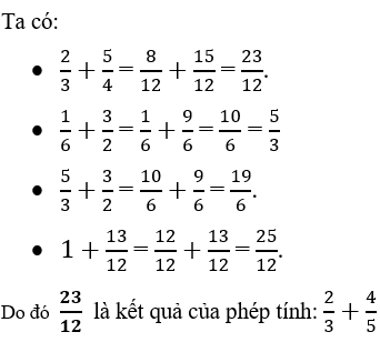 Trắc nghiệm Cộng, trừ số hữu tỉ