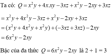 Trắc nghiệm Đa thức