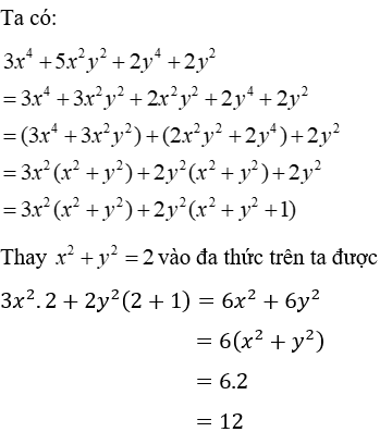 Trắc nghiệm Đa thức