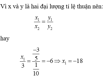 Trắc nghiệm Đại lượng tỉ tệ thuận