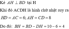 Trắc nghiệm Định lí Pi-ta-go