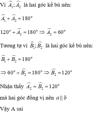 Trắc nghiệm Hai đường thẳng song song