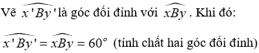 Trắc nghiệm Hai góc đối đỉnh