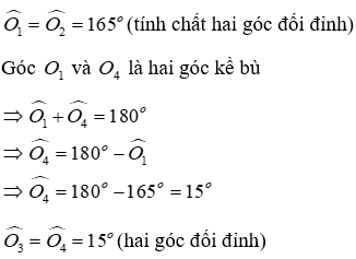 Trắc nghiệm Hai góc đối đỉnh