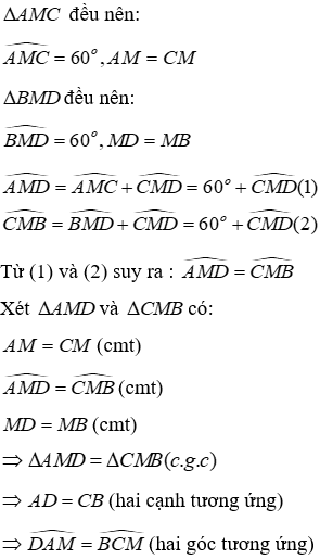 Trắc nghiệm Tam giác cân