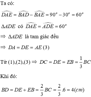 Trắc nghiệm Tam giác cân