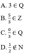 Trắc nghiệm Tập hợp Q các số hữu tỉ