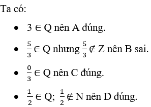 Trắc nghiệm Tập hợp Q các số hữu tỉ