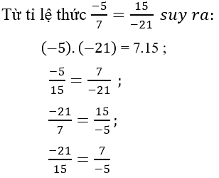 Trắc nghiệm Tỉ lệ thức