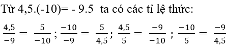 Trắc nghiệm Tỉ lệ thức