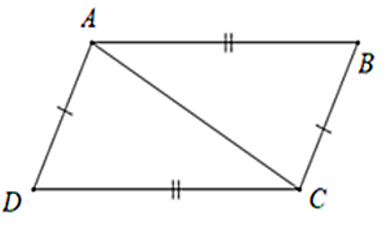 Trắc nghiệm Trường hợp bằng nhau thứ nhất của tam giác: cạnh - cạnh - cạnh (c.c.c) - Bài tập Toán lớp 7 chọn lọc có đáp án, lời giải chi tiết