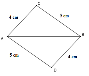 Trắc nghiệm Trường hợp bằng nhau thứ nhất của tam giác: cạnh - cạnh - cạnh (c.c.c) - Bài tập Toán lớp 7 chọn lọc có đáp án, lời giải chi tiết