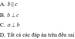 Trắc nghiệm Từ vuông góc đến song song