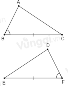 Trắc nghiệm Trường hợp bằng nhau thứ ba của tam giác: góc - cạnh - góc (g.c.g)