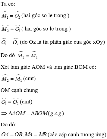 Trắc nghiệm Trường hợp bằng nhau thứ ba của tam giác: góc - cạnh - góc (g.c.g)