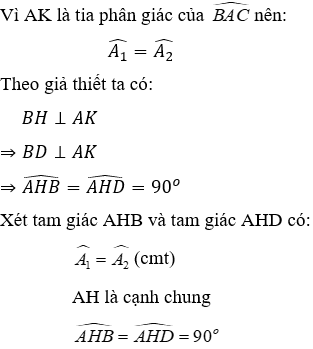 Trắc nghiệm Trường hợp bằng nhau thứ ba của tam giác: góc - cạnh - góc (g.c.g)