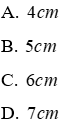 Trắc nghiệm Trường hợp bằng nhau thứ ba của tam giác: góc - cạnh - góc (g.c.g)