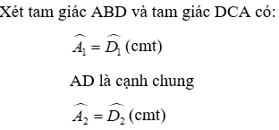 Trắc nghiệm Trường hợp bằng nhau thứ ba của tam giác: góc - cạnh - góc (g.c.g)