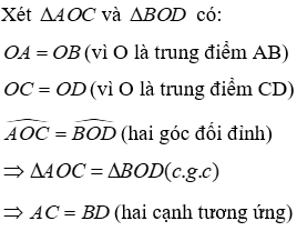 Trắc nghiệm Trường hợp bằng nhau thứ hai của tam giác: cạnh - góc - cạnh (c.g.c)