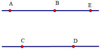 Vận dụng tiên đề Euclid về hai đường thẳng song song và chứng minh ba điểm thẳng hàng (cách giải + bài tập)