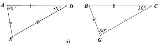 Xác định các cạnh, các góc bằng nhau dựa vào hai tam giác bằng nhau (cách giải + bài tập)