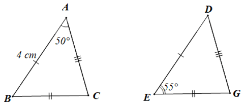Xác định các cạnh, các góc bằng nhau dựa vào hai tam giác bằng nhau (cách giải + bài tập)