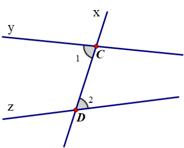 Xác định các cặp góc so le trong, cặp góc đồng vị, cặp góc trong cùng phía (cách giải + bài tập)