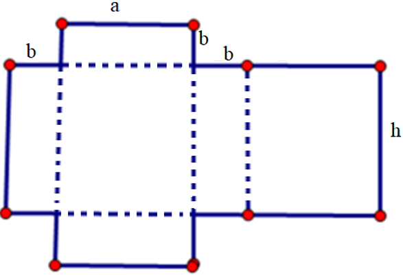 Xác định tấm bìa có thể gấp được thành hình hộp chữ nhật, hình lập phương (cách giải + bài tập)