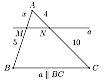 15 Bài tập Định lí Ta-lét trong tam giác lớp 8 (có đáp án)
