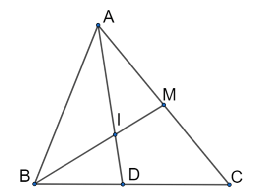 Giải bài toán tỉ số diện tích tam giác bằng tính chất đường phân giác