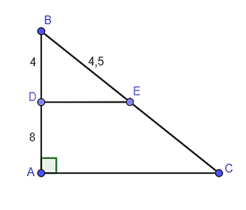Định lí Thalès trong tam giác lớp 8 (cách giải + bài tập)