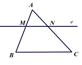 Định lí Thalès trong tam giác lớp 8 (cách giải + bài tập)