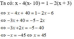 Bài tập Phương trình đưa được về dạng ax + b = 0 | Lý thuyết và Bài tập Toán 8 có đáp án