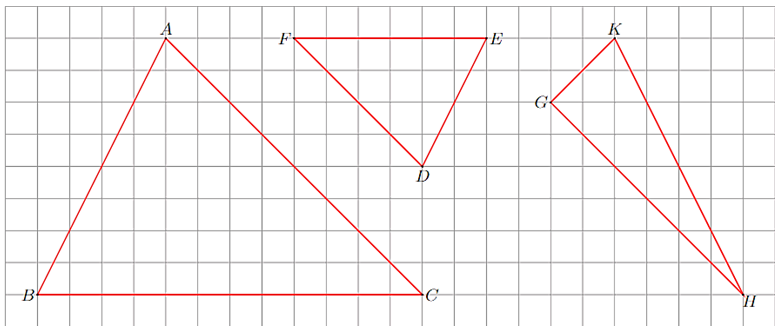 Các trường hợp đồng dạng của hai tam giác