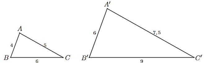Các trường hợp đồng dạng của hai tam giác