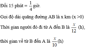 Cách giải bài toán bằng cách lập phương trình cực hay: Bài toán chuyển động