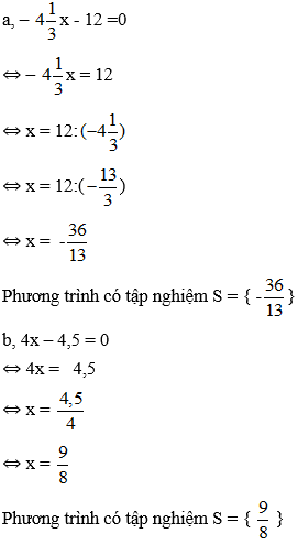 Cách giải phương trình bậc nhất một ẩn cực hay, có đáp án