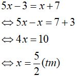 Cách giải phương trình chứa dấu giá trị tuyệt đối |A(x)| = B(x)