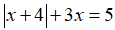 Cách giải phương trình chứa dấu giá trị tuyệt đối |A(x)| = B(x)