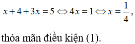 Cách giải phương trình chứa dấu giá trị tuyệt đối |A(x)| = B(x)