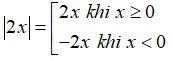 Cách giải phương trình chứa dấu giá trị tuyệt đối |A(x)| = B(x)