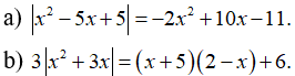 Cách giải phương trình chứa dấu giá trị tuyệt đối |A(x)| = B(x)