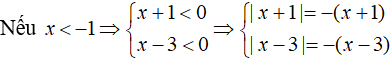 Cách giải phương trình chứa dấu giá trị tuyệt đối |A(x)| + |B(x)| = C(x)