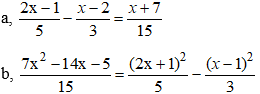 Cách giải phương trình đưa được về dạng ax + b = 0 cực hay, có đáp án