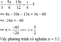 Cách giải phương trình đưa được về dạng ax + b = 0 cực hay, có đáp án | Toán lớp 8